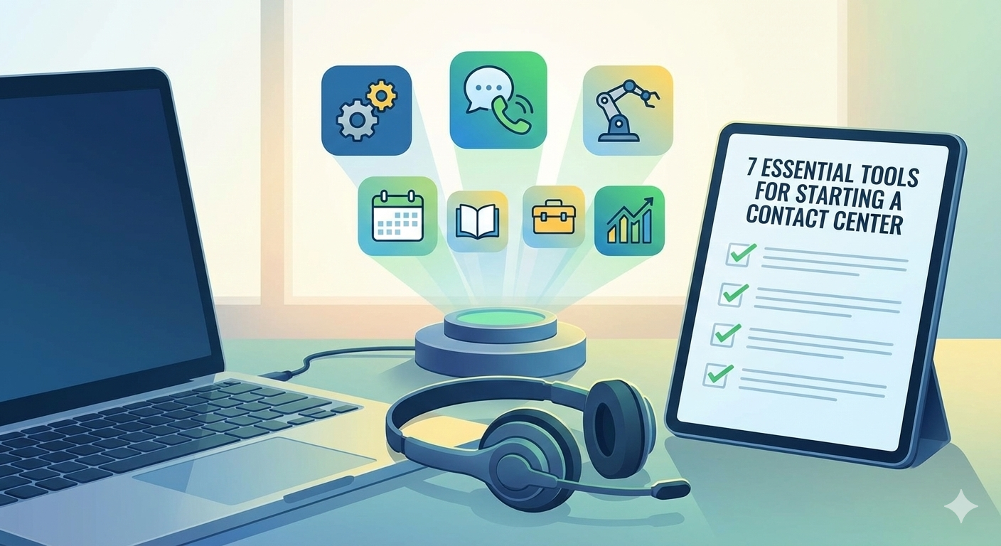 The 7 Essential Tools You Need to Start a Contact Center